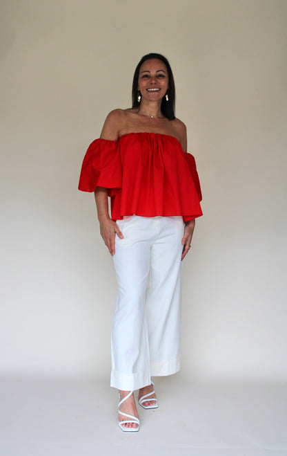 Anne - Witte Pantalon