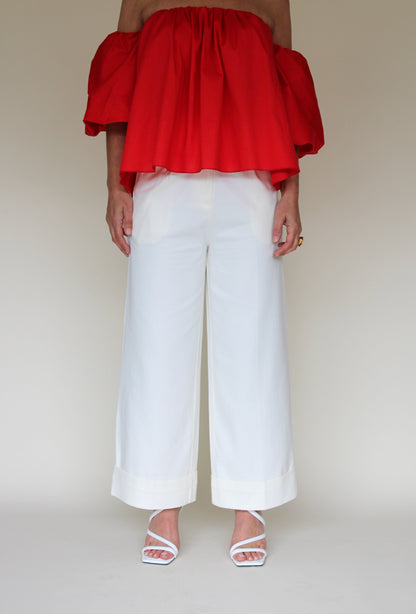 Anne - Witte Pantalon