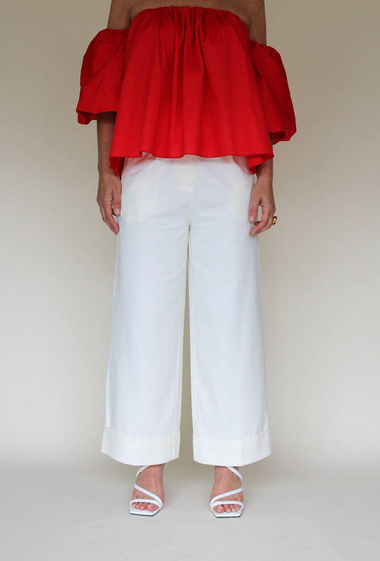 Anne - Witte Pantalon