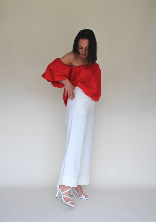 Anne - Witte Pantalon