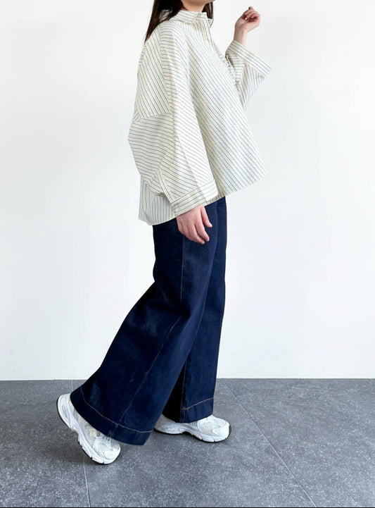 Nola - Donkerblauwe jeans